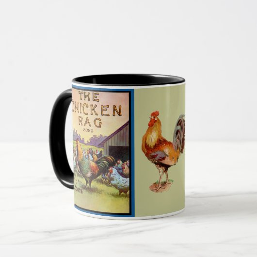 De Chicken Rag Mok (Voorkant links)