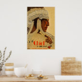 De Chief is nog steeds Chief Santa Fe Native Ameri Poster (Keuken)