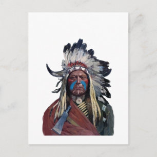 De Chieftain Briefkaart