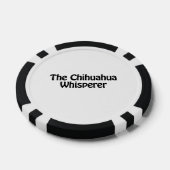 de chihuahua fluisteraar pokerchips (Enkel)