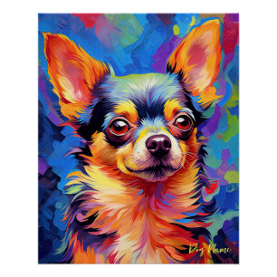 De Chihuahua hond 002 - Zetton Ziana Perfect Poster