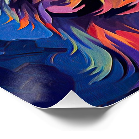 De Chihuahua hond 002 - Zetton Ziana Perfect Poster (Hoek)