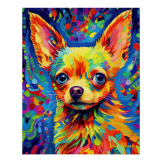 De Chihuahua hond 003 - Zetton Ziana Perfect Poster