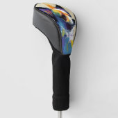 De Chihuahua Hond - Samenstelling 002 Golfheadcover (Schuin)