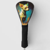 De Chihuahua Hond - Samenstelling 006 Golfheadcover (Voorkant)