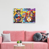 DE CHIHUAHUAS 11 CANVAS AFDRUK (Insitu (Woonkamer))