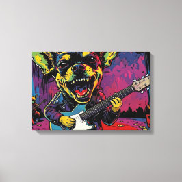 DE CHIHUAHUAS 9 CANVAS AFDRUK