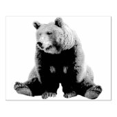 De Chill Bruine Beer Stempel (Afrduk)