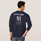 De Chilly Chupacabra T-shirt (Achterkant volledig)