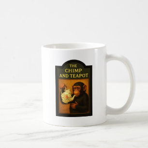 De chimp en theepot pub koffiemok
