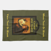 De chimp en theepot pub theedoek (Horizontaal)