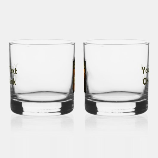 De chimp en theepot pub whisky glas (Rechts)