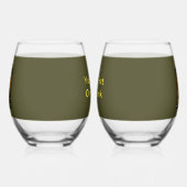 De chimp en theepot pub wijnglas zonder voet (Links)