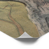 De Chimpansee van Joseph Wolf Poster (Hoek)