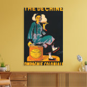 De Chine, koloniale onderneming Promotional Poste Canvas Afdruk (Insitu (Woonkamer))