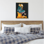 De Chine, koloniale onderneming Promotional Poste Canvas Afdruk (Insitu (Slaapkamer))