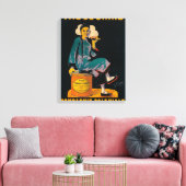 De Chine, koloniale onderneming Promotional Poste Canvas Afdruk (Insitu (Woonkamer))