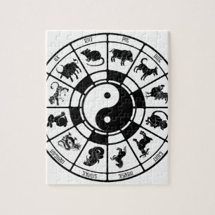 De Chinese dieren voor de dierentuin Legpuzzel