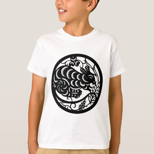 De Chinese dierentuin - de rat T-shirt (Voorkant)