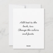 De Chinese Draak van Kerstmis Feestdagenkaart (Achterkant)