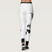 De CHINESE DRAAK van leggings (Achterkant)