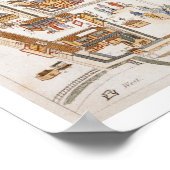 De Chinese fabriek in de straat van Teng-chan op Poster (Hoek)