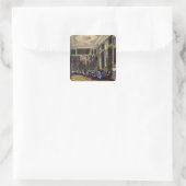 De Chinese kamer in het Grote Paleis Vierkante Sticker (Tas)