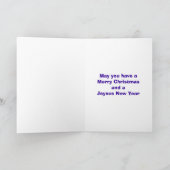 De Chinese Kerstkaart van de Kerstman Feestdagen Kaart (Binnen)