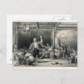 De Chinese Rokers van de Opium, van 'China in een Briefkaart (Voorkant / Achterkant)