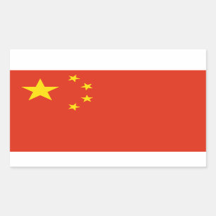 De Chinese Sticker van de Vlag