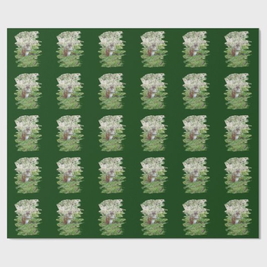 De Chipper Little Chipmunk - Wrapping Paper Cadeaupapier (Vlak)