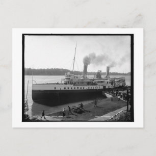 De Chippewa, Lewiston, de Niagara-rivier, de NY-Vi Briefkaart