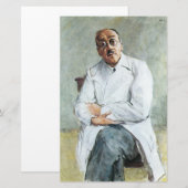 De chirurg (door Max Liebermann) Briefpapier (Voorkant / Achterkant)