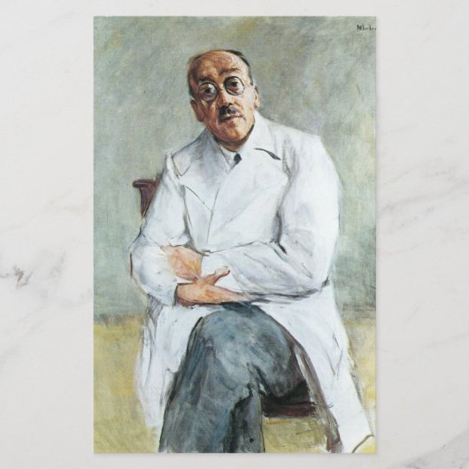 De chirurg (door Max Liebermann) Briefpapier (Voorkant)