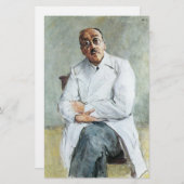 De chirurg (door Max Liebermann) Briefpapier (Voorkant / Achterkant)