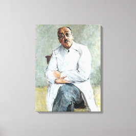 De chirurg (door Max Liebermann) Canvas Afdruk