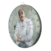 De chirurg (door Max Liebermann) Dartbord (Voorkant Rechts)