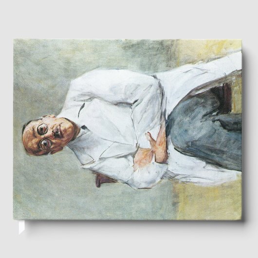 De chirurg (door Max Liebermann) Gastenboek (Voorkant)