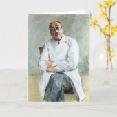 De chirurg (door Max Liebermann) Kaart (Gele Bloem)