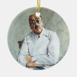 De chirurg (door Max Liebermann) Keramisch Ornament