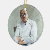 De chirurg (door Max Liebermann) Keramisch Ornament (Links)