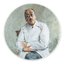De chirurg (door Max Liebermann) Keramische Knop