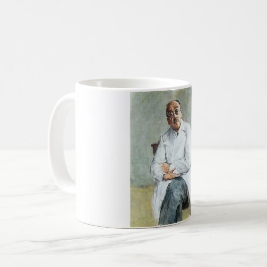 De chirurg (door Max Liebermann) Koffiemok (Voorkant links)