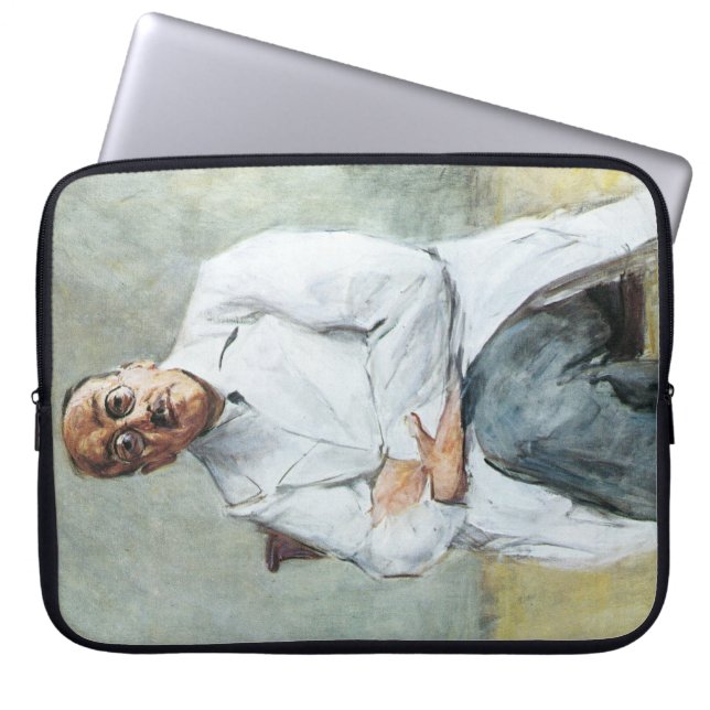 De chirurg (door Max Liebermann) Laptop Sleeve (Voorkant)