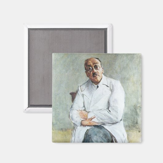 De chirurg (door Max Liebermann) Magneet (Voorkant / Achterkant)
