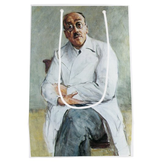 De chirurg (door Max Liebermann) Medium Cadeauzakje (Achterkant)
