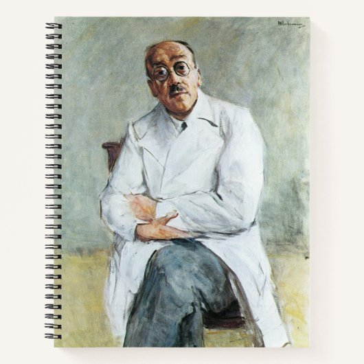 De chirurg (door Max Liebermann) Notitieboek (Voorkant)