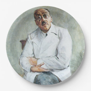 De chirurg (door Max Liebermann) Papieren Bordje