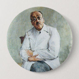 De chirurg (door Max Liebermann) Ronde Button 4,0 Cm