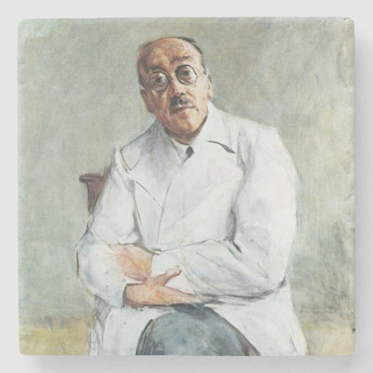 De chirurg (door Max Liebermann) Stenen Onderzetter (Voorkant)